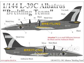 Декали для L-39C Albatros "Breitling Team"