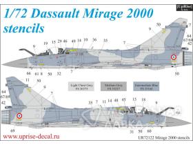 Декали для Mirage 2000 stencils