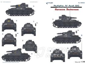Декали для Pz.Kpfw. IV Ausf.D/C   Operation Barbarossa