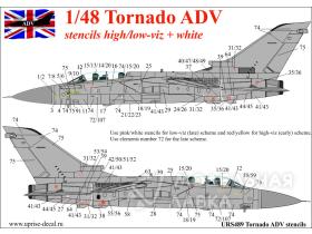 Декали для Tornado ADV (F.3) low/high-viz stencils