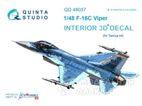 Декали F-16С Interior 3D