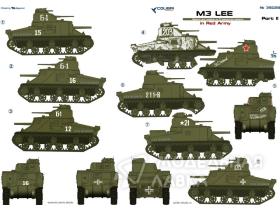 Декали  M3 Lee в Красной Армии. Part II