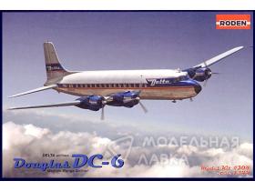 Delta airlines Douglas DC-6 Medium-Range Airliner