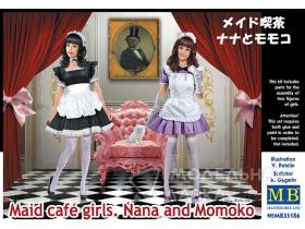 Девушки в стиле "мэйдо-кафе". Нана и Момоко