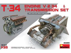 Двигатель Т-34. Набор трансмиссий
