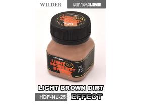 Эффект коричневая грязь светлая