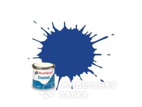 Эмалевая краска: Матовый синий №25