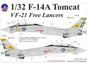 F-14A Tomcat VF-21 Lancer, with stencils