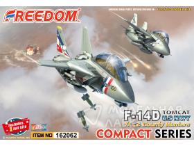 "F-14D  TOMCAT  VF-2  Bounty Hunters (2 IN 1 :can be option F-14A or B~D type &  weapons)   Include 1 All Kits"