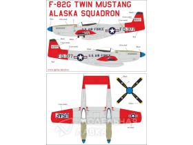 F-82G Twin Mustang Alaska+masks