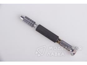 Fine Pin Vise D - ручка-зажим для сверел диаметром от 0,1-3,2мм с резиновой накладкой.