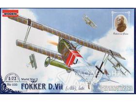 Fokker D.VII (Alb), Late