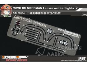 Фототравление WWII US SHERMAN Линзы и задние фонари (GP)