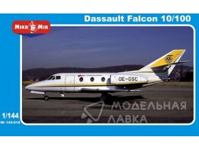 Французский лёгкий административный самолёт Dassault Falcon 10/100