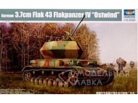 German 3.7cm Flak 43 Flakpanzer Iv “Ostwind”
