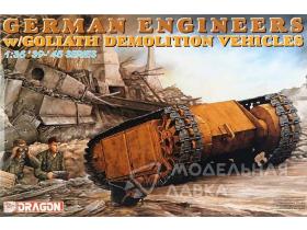 German Engineers w/Goliath Demolition Vehicles