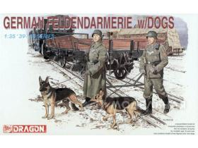 German Feldgendarmerie w/dogs