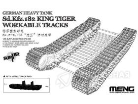 German Heavy Tank Sd.Kfz.182 "King Tiger" Workable Tracks Meng
