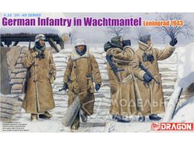 German Infantry in Wachtmantel, Leningrad 1943 (4 Figures Set)