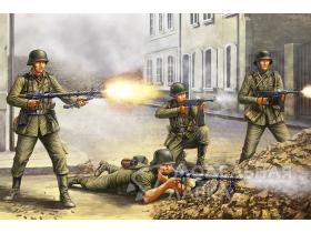 German Infantry " The Barrage Wall"