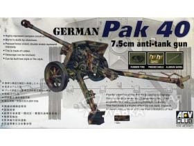 German PaK 40 7.5cm anti-tank gun