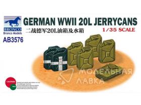 German WWII 20L Jerrycans