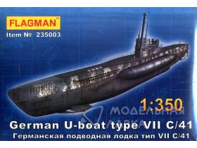 Германская подводная лодка тип VII C/411-350 1/350