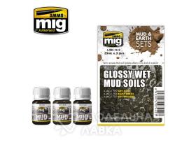 Glossy Wet Mud Soils (Mud & Earth Sets) (Влажная Грязевая Почва)