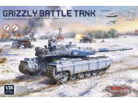 GRIZZLY BATTLE TANK with lighting system workable trucks a beeper