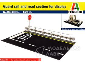 Guard Rail and Road Section for Display