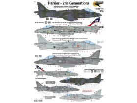 Harrier - 2nd Generations (USA, Spain, Italy, UK - 4 Markings)