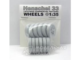 Henschel 33D Wheels (Late-War Type, Road Pattern)