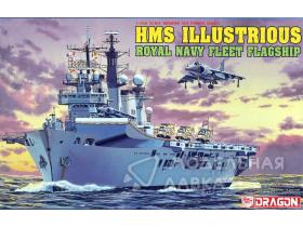 H.M.S. Illustrious, Royal Navy Fleet Flagship (25th Anniversary Falklands War)