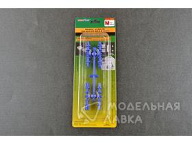Holding/Guide pin for silicone mould-M (Blue)