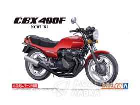 Honda NC07 CBX400F Monza Red
