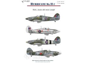 Hurricane  Mk IIC (Nicki, Jessie, uncle Loseph)