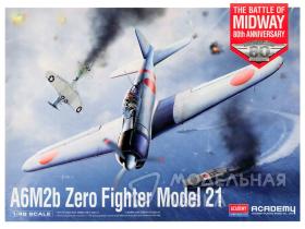 Mitsubishi A6M2b Zero Fighter Model 21 The Battle of Midway
