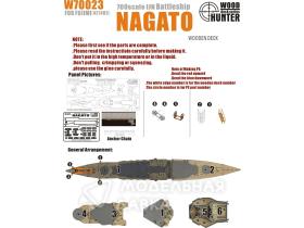 IJN Battleship Nagato Wooden Deck