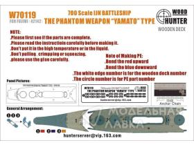 IJN Battleship Yamato (For Fujimi 42142)