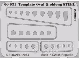 Инструмент Template ovals & oblong STEEL