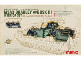 Интерьер для U.S. CAVALRY FIGHTING VEHICLE M3A3 BRADLEY w/Busk III INTERIOR SET