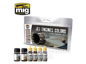Jet Engines Colors and Weathering Set (Реактивные Двигатели)