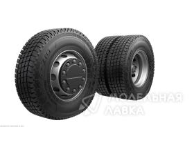 КамАЗ-43253(двухосный) Набор шоссейных колес под нагрузкой КАМА-310(евро) (6 штук+запаска+балка)