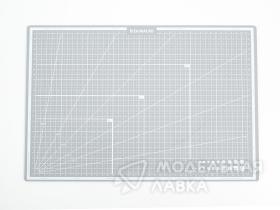 Коврик для резки DeMauri Светло-серый,  формат А3, 5 слоёв