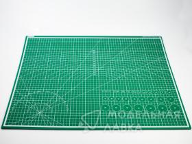 Коврик для резки стандарт зеленый А2, 3 слоя