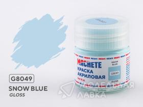 Краска акриловая MACHETE 10 мл, Snow blue