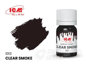 Краска для творчества, 12 мл, цвет Прозрачный дым(Clear Smoke)