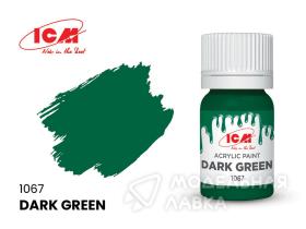 Краска для творчества Темно-зеленый (Dark Green)