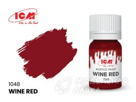 Краска для творчества Винно-красный (Wine Red)