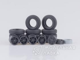 КрАЗ-6x4 резина И-111АМ (комплект: рез+диски)